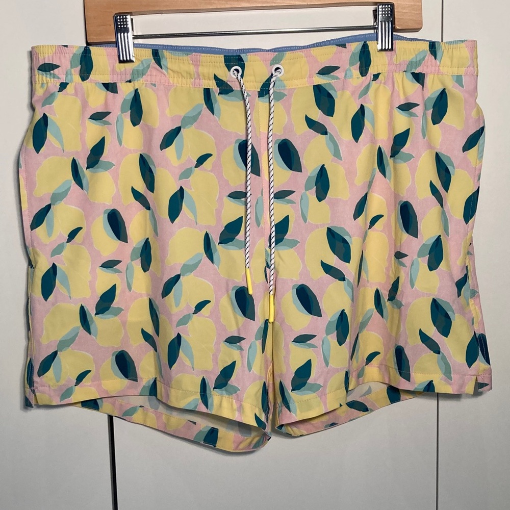 Bonobos men’s Lemons swim trunk Large